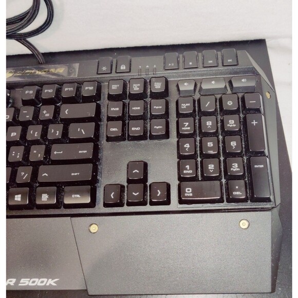 Cougar 500K Backlit 1000 Polling Rate Gaming Keyboard, with Mouse USB Pass thru - Picture 10 of 16